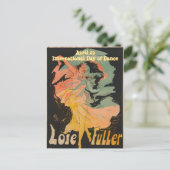 Internationale Dag van de Dans - Moderne Dans Fine Briefkaart (Staand voorkant)