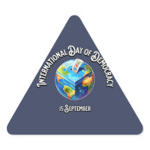 Internationale Dag van de democratie. 15 september