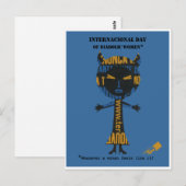 Internationale dag van de duivel briefkaart (Voorkant / Achterkant)