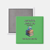 Internationale Dag van de Geletterdheid. Droom gro Magneet (Voorkant / Achterkant)