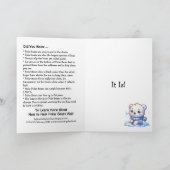 Internationale Dag van de Ijsbeer 27 februari Kaart (Binnen)