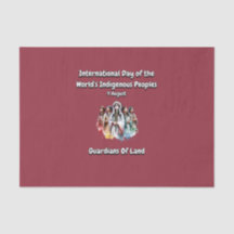 Internationale dag van de inheemse volkeren in de 