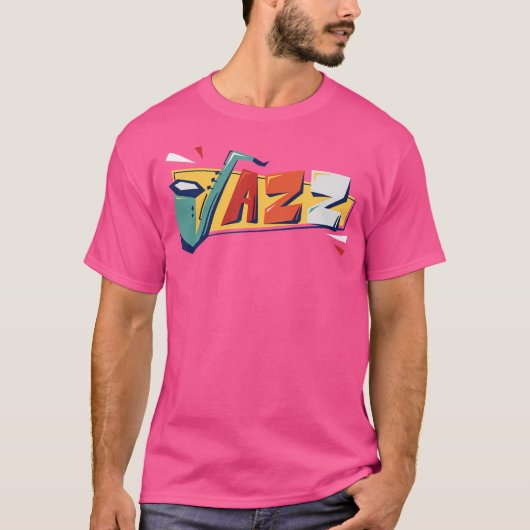 Internationale Dag van de Jazz - Jazz Lover T-shirt (Voorkant)