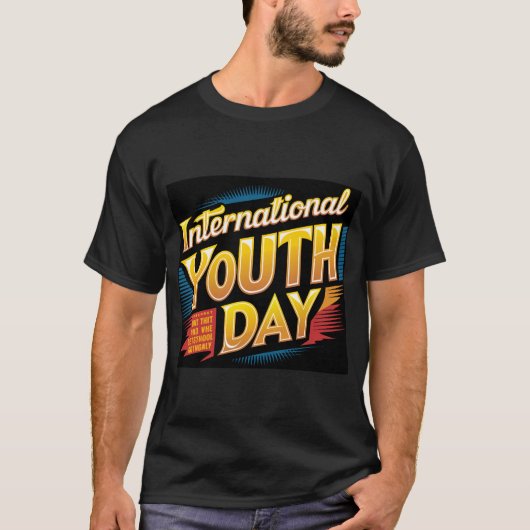 Internationale Dag van de Jeugd, T-shirt ontwerp (Voorkant)