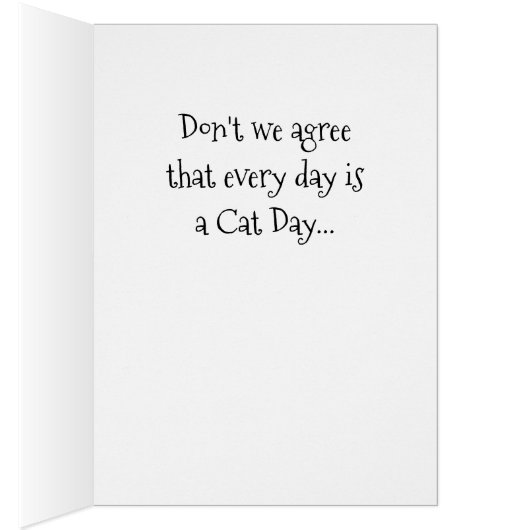 Internationale dag van de kat (Binnen (Rechts))