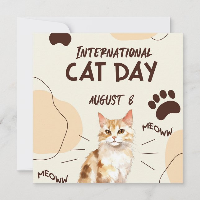 Internationale dag van de kat (Voorkant)