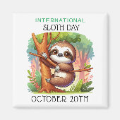 Internationale Dag van de luiheid | 20 oktober Magneet (Voorkant)