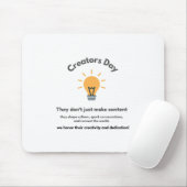 Internationale Dag van de Schepper | Creativiteit  Muismat (Met muis)