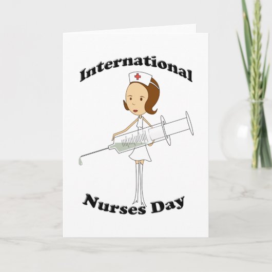 Internationale dag van de Verpleging Kaart (Voorkant)