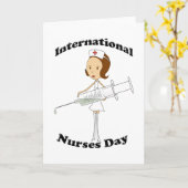 Internationale dag van de Verpleging Kaart (Gele Bloem)