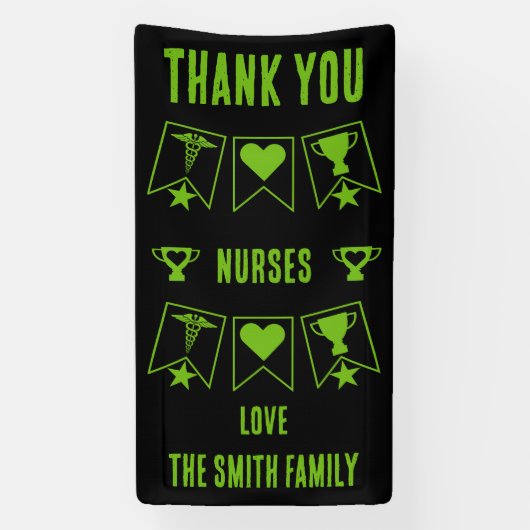 Internationale dag van de Verpleging Spandoek (Verticaal)