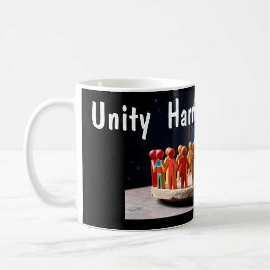 Internationale Dag van de Vrede mokken ontwerp (Links)