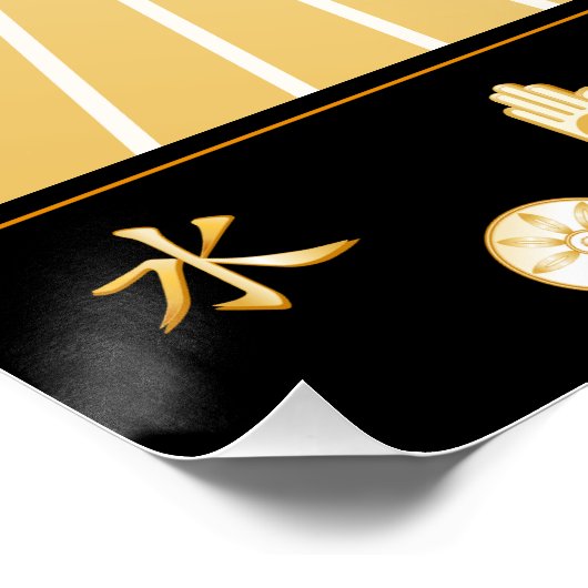 Internationale Dag van de Vrede Perfect Poster (Hoek)