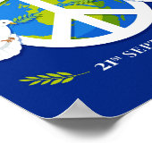 Internationale Dag van de vrede Poster (Hoek)