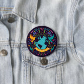 Internationale Dag van de Vrede Ronde Button 7,6 Cm (In situ)