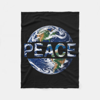 Internationale Dag Van De Vrede Wereld Vredesdag Fleece Deken