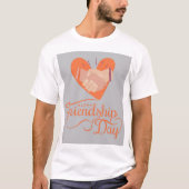 Internationale Dag van de Vriendschap T-shirt (Voorkant)