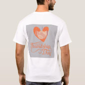 Internationale Dag van de Vriendschap T-shirt (Achterkant)