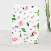 Internationale dag van de vrouw 8 maart kaart (Achterkant)