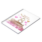 Internationale dag van de vrouw 8 maart notitieboek (Linkerzijde)