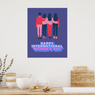 internationale dag van de vrouw poster