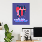 internationale dag van de vrouw poster (Thuiskantoor)