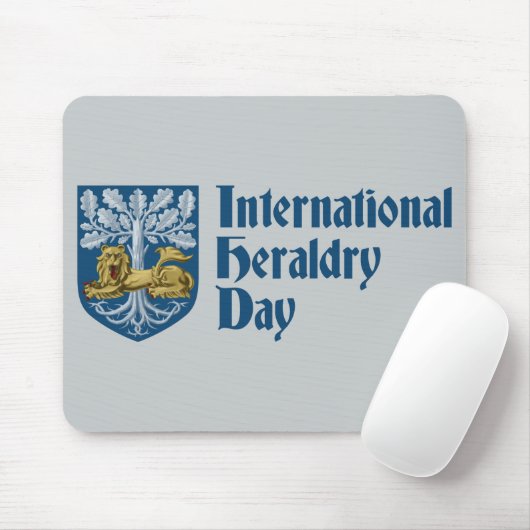Internationale dag van heraldry muismat (Met muis)