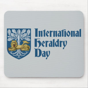 Internationale dag van heraldry muismat