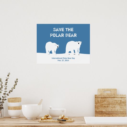 Internationale dag van het Beer van Polen - Red he Poster (Keuken)