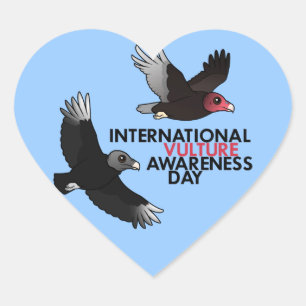 Internationale dag van het bewustzijn van de wijnb hart sticker