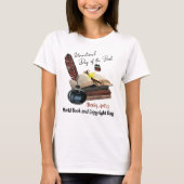 Internationale Dag van het Boek, Wereldboekdag T-shirt (Voorkant)