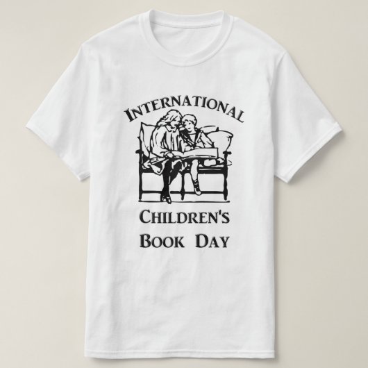 Internationale Dag van het Kinderboek T-shirt (Design voorkant)