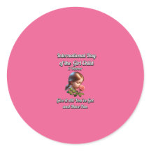 Internationale dag van het meisje. Veel plezier