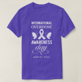 Internationale dag van overdosering (2) t-shirt (Design voorkant)