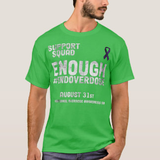 Internationale dag van overdosering t-shirt