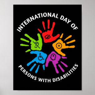 Internationale dag van personen met een handicap 9 poster