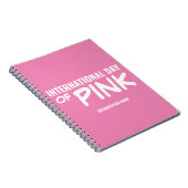  Internationale dag van roze Notitieboek (Rechterzijde)