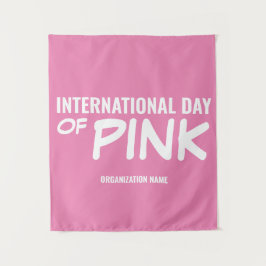  Internationale dag van roze Wandkleed