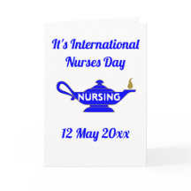 Internationale Dag van Verpleegsters Dank je wel