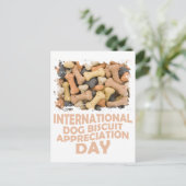 Internationale dag voor de bekachtiging van honden briefkaart (Staand voorkant)