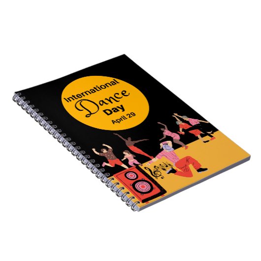 Internationale Dansdag | Wereld Dansdag Notitieboek (Rechterzijde)