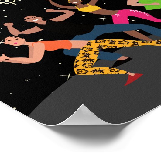 Internationale dansdag | Werelddansdag Poster (Hoek)