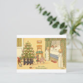 INTERNATIONALE DE GROETEN VAN KERSTMIS MEER FEESTDAGENKAART (Staand voorkant)