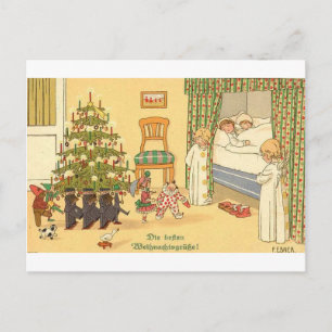 INTERNATIONALE DE GROETEN VAN KERSTMIS MEER FEESTDAGENKAART