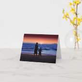 Internationale Dochtersdag Kaart (Gele Bloem)