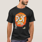 Internationale Dot Day 2022 Happy Dot Day T-shirt (Voorkant)