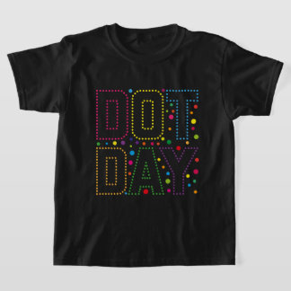 internationale dot day 2025 kinder meisjes T-shirt
