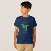Internationale Dot Day dinosaur-stippen T-shirt (Voorkant volledig)