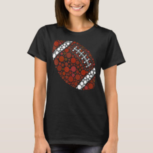 Internationale Dot Day Football jongens meisjes T-shirt