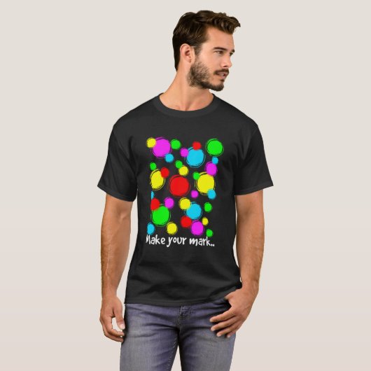 Internationale Dot Day Happy Dot Day voor kinderen T-shirt (Voorkant volledig)